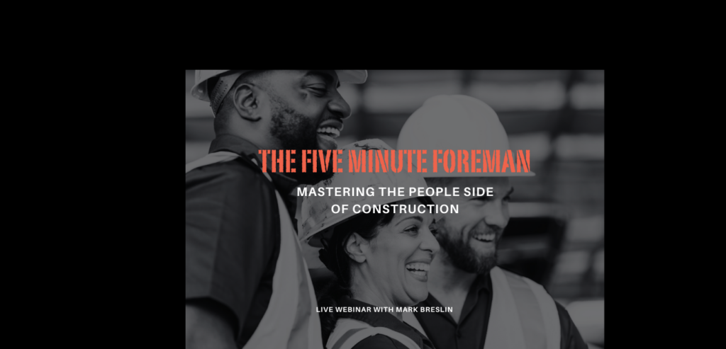 The Five Minute Foreman