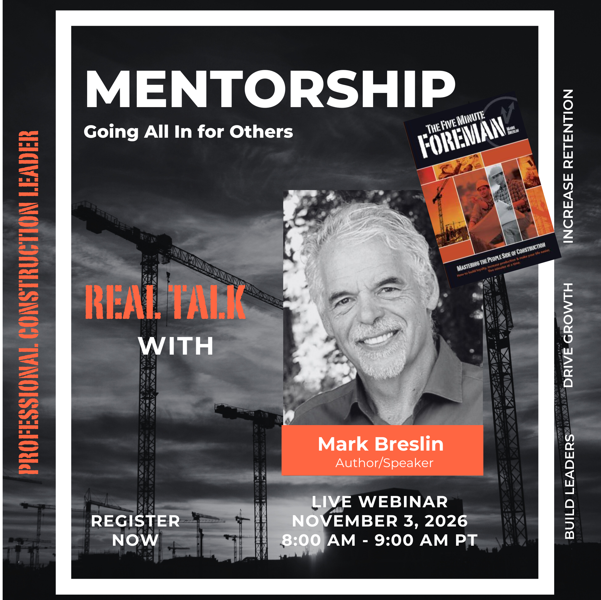 REAL TALK: Mentorship - Going All in For Others (And Yourself) Nov 3, 2026